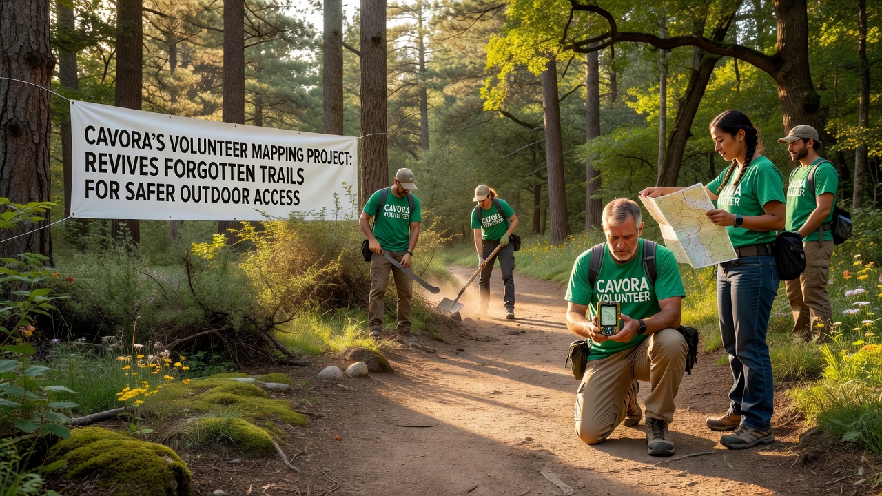 Cavora's Volunteer Mapping Project Revives Forgotten Trails for Safer Outdoor Access